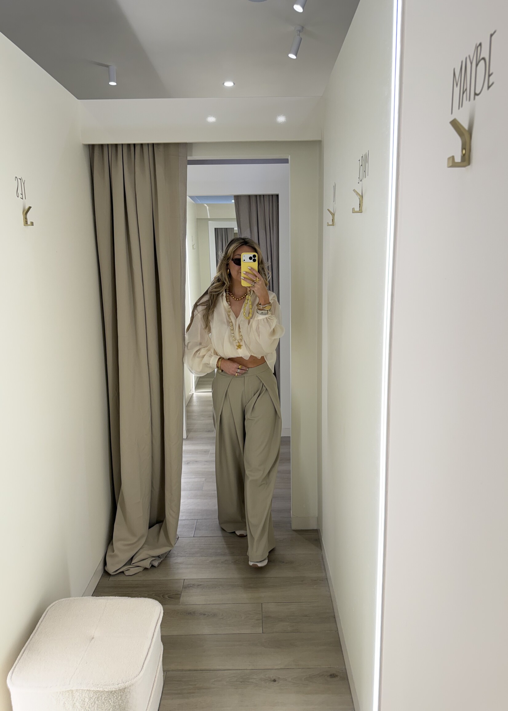 Uliya trousers - Taupe