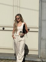 Poli polka dot gilet - White/Black