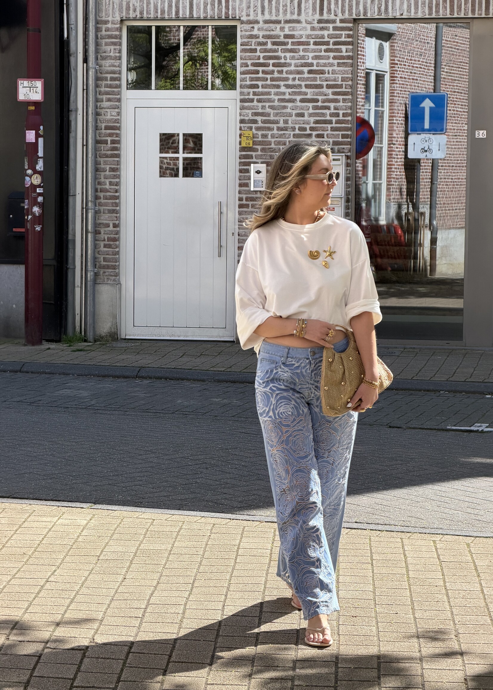 Lynn jeans - Light blue