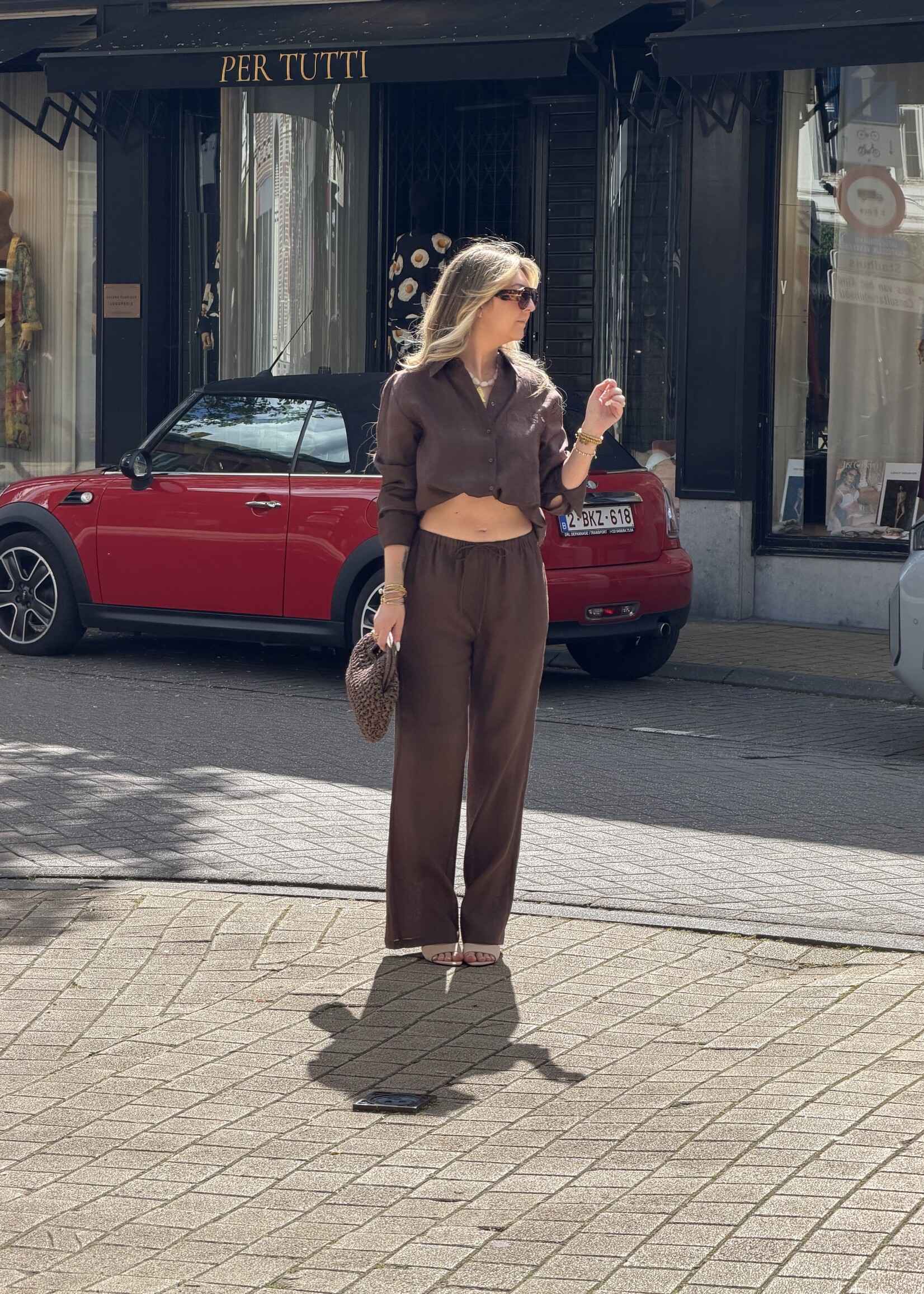 Elaine Blouse - Chocolate