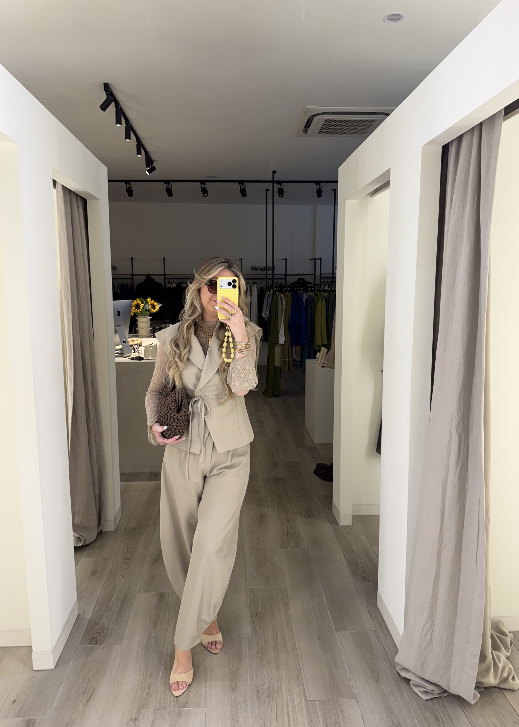 Alyssa trousers - Taupe