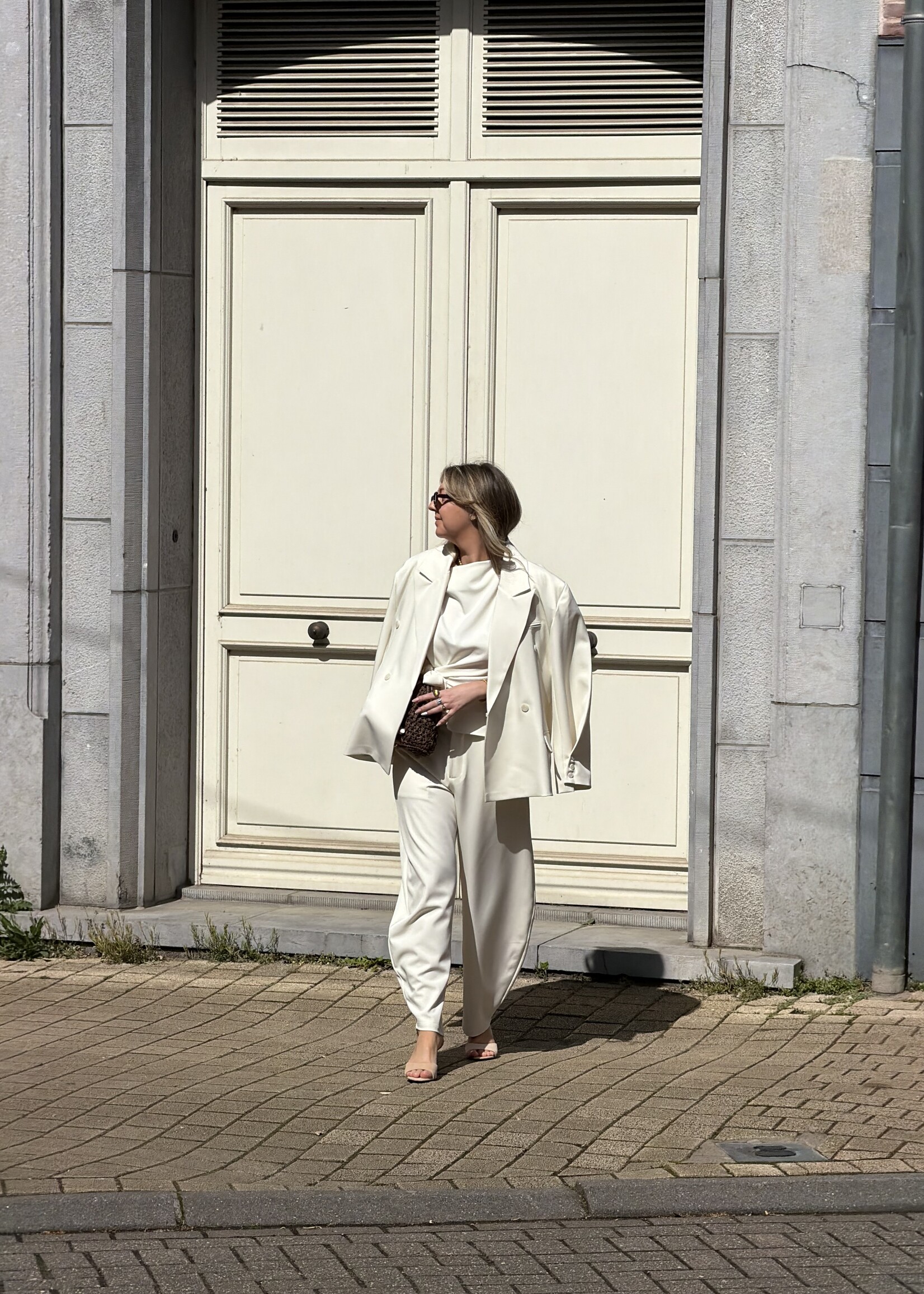 Lael oversized blazer - Off white