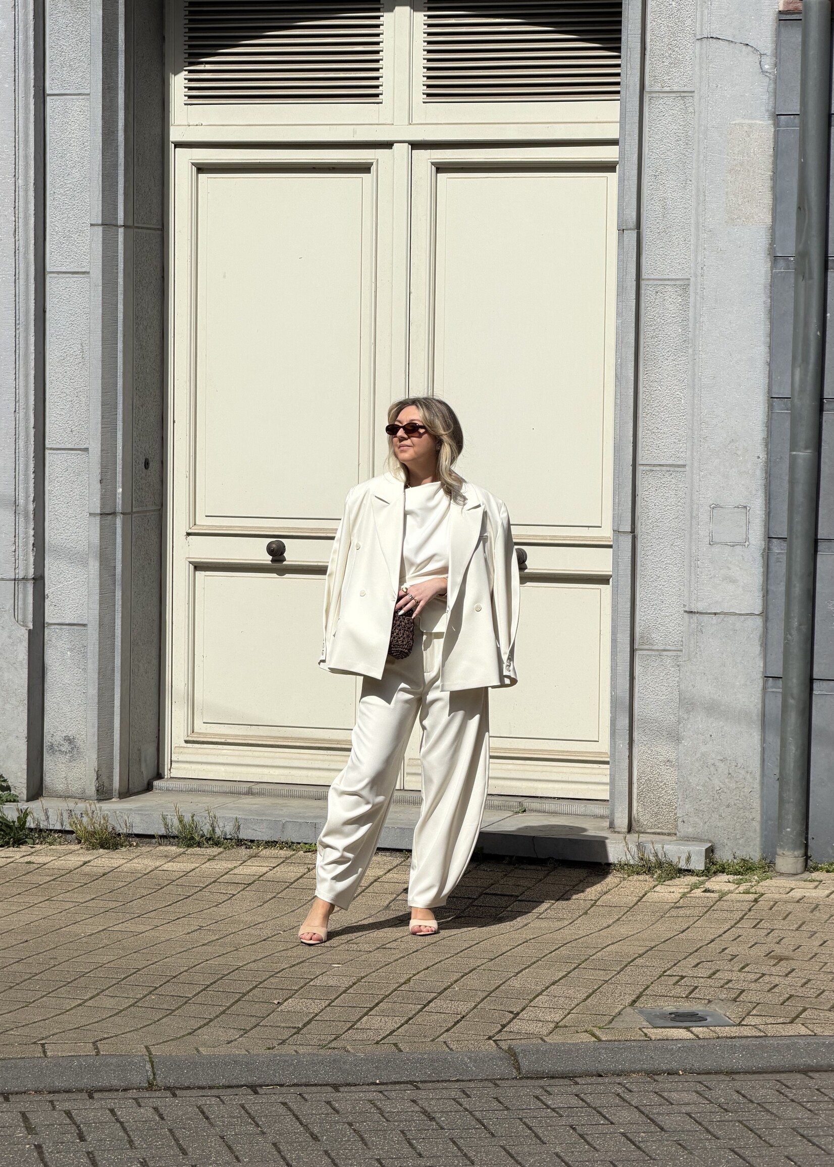 Lael oversized blazer - Off white
