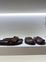 Banda flat sandaal - Brown