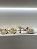 Flora kitten heels - Light yellow
