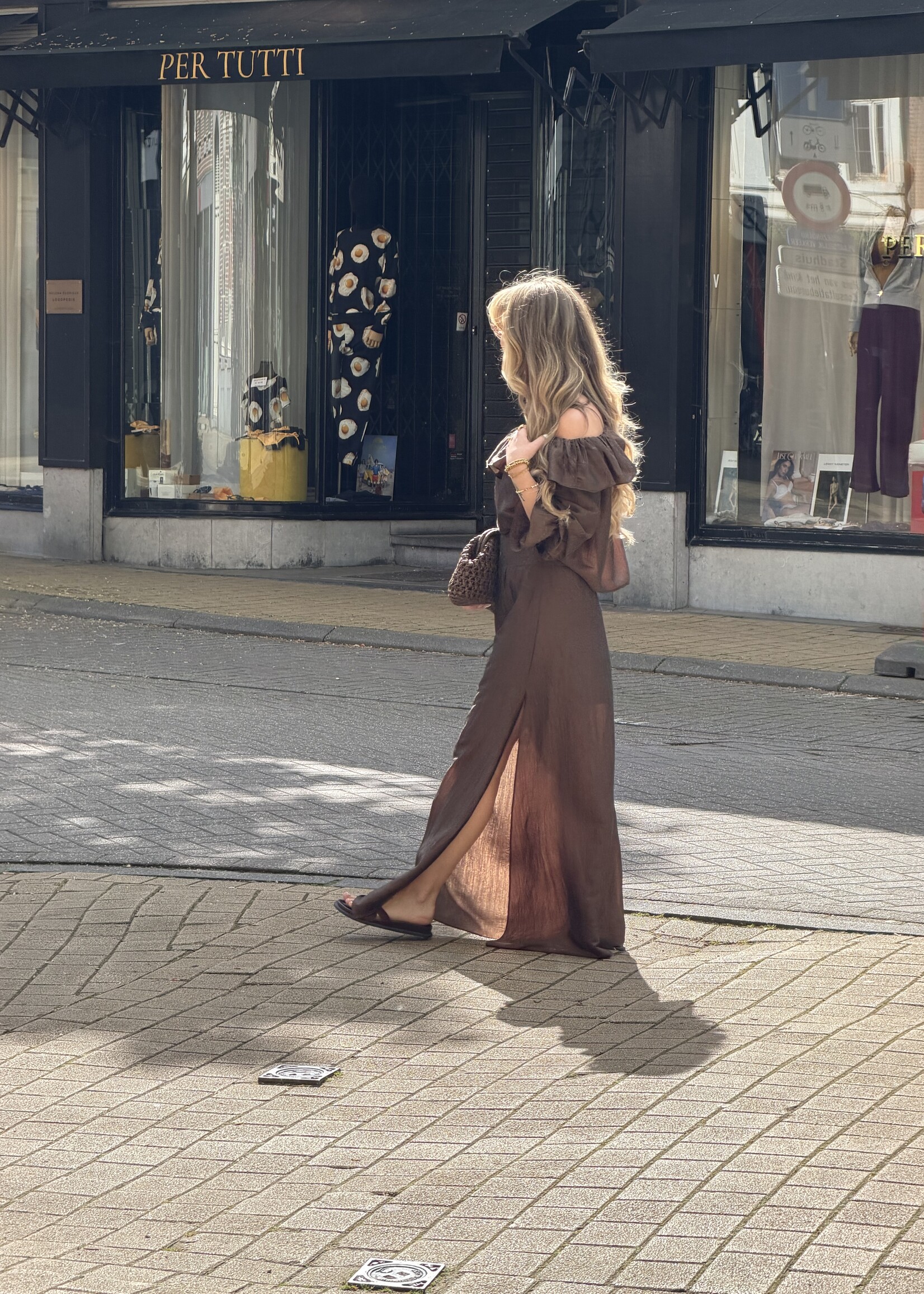 Romie skirt- brown