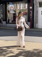 Caro lace jurk - Cream