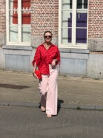 Piena wide leg jeans - Pink