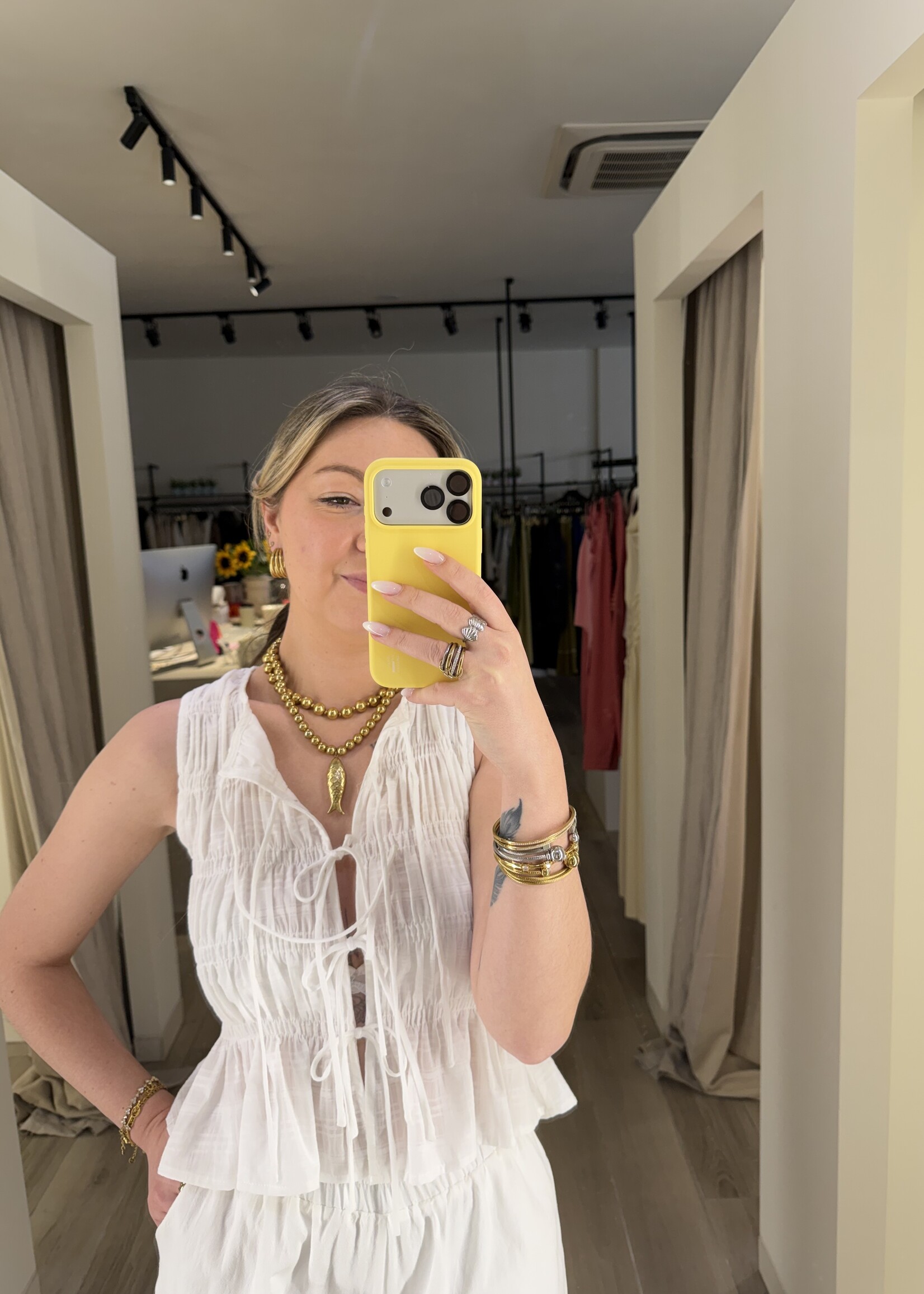 Rene top - White