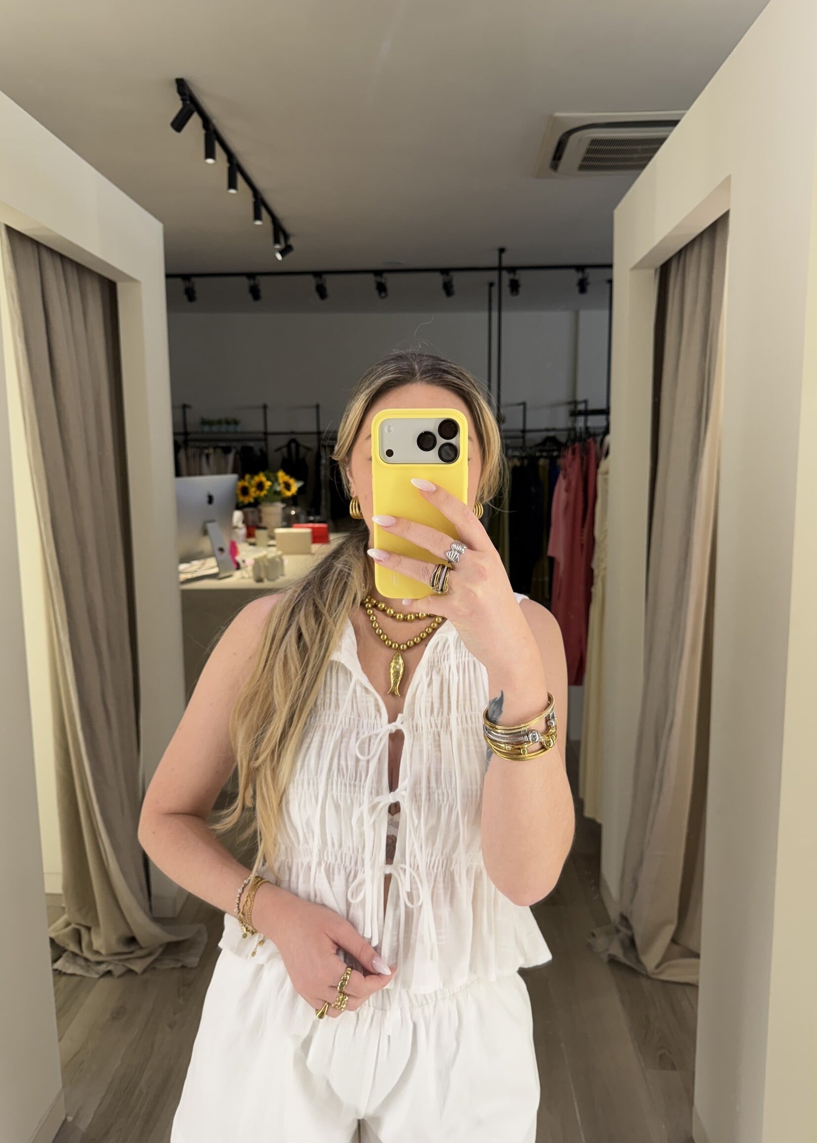 Rene top - White