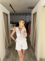 Rene short - White