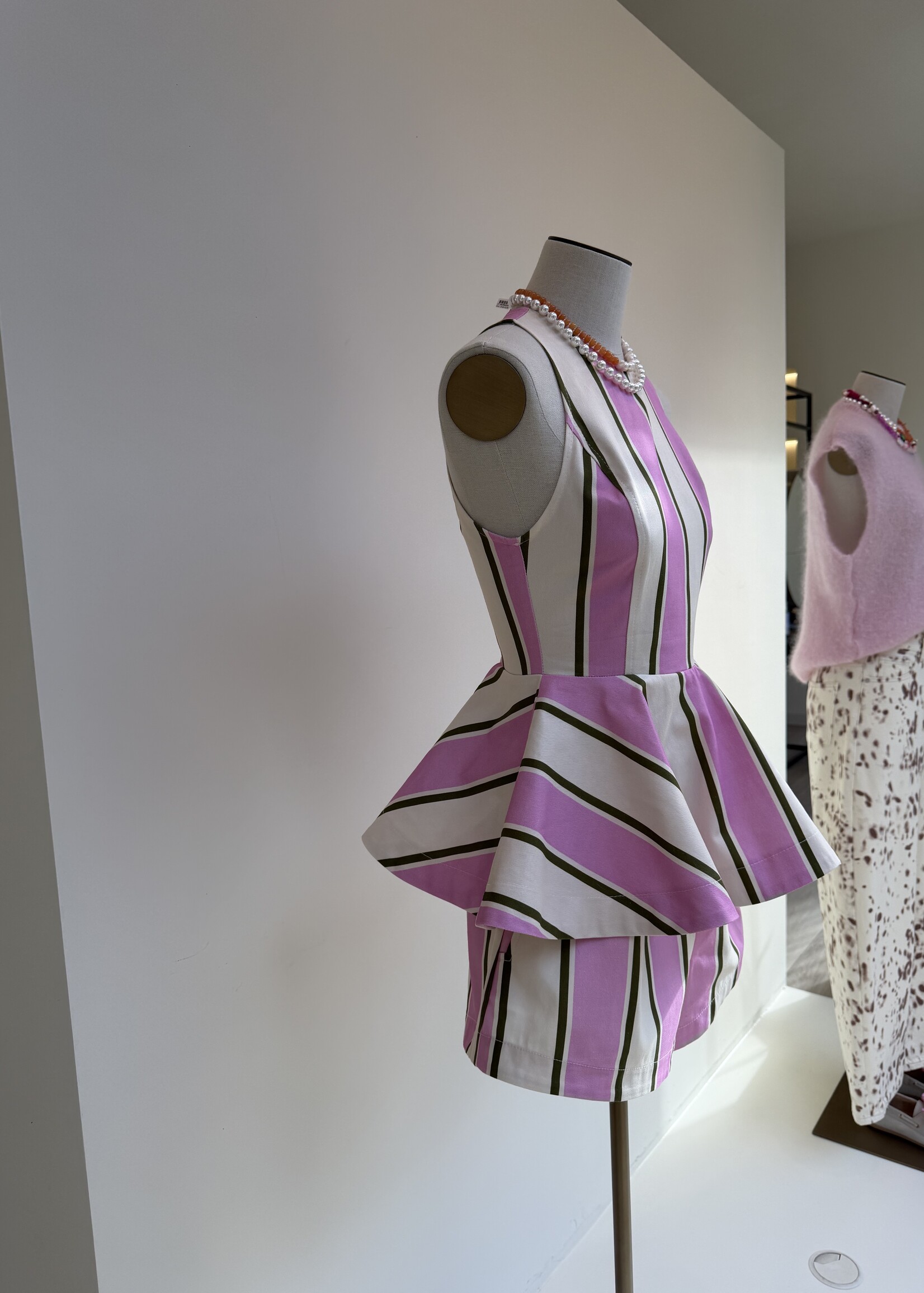 Sophia stripe top - Pink