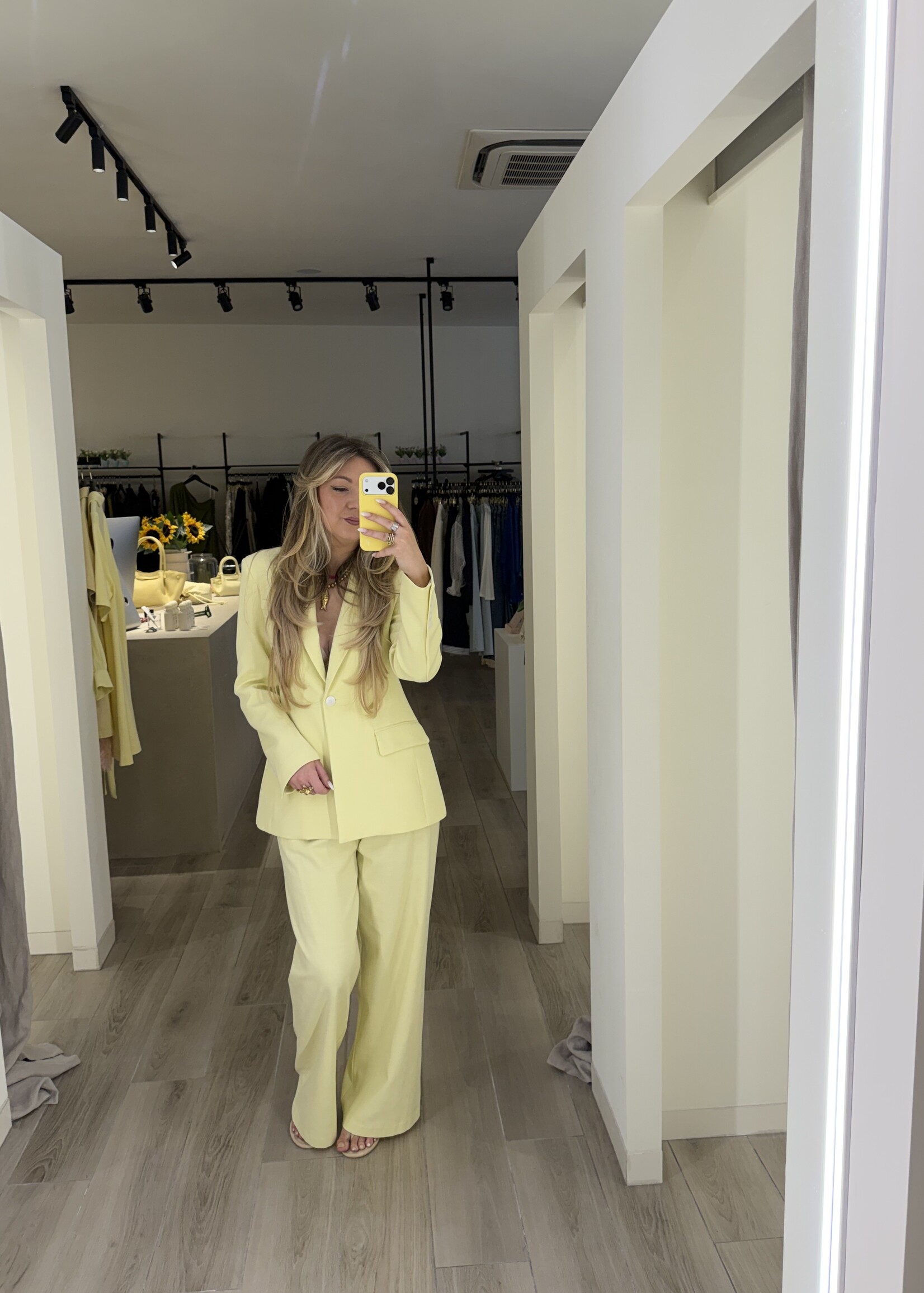 Suze trousers - Light yellow