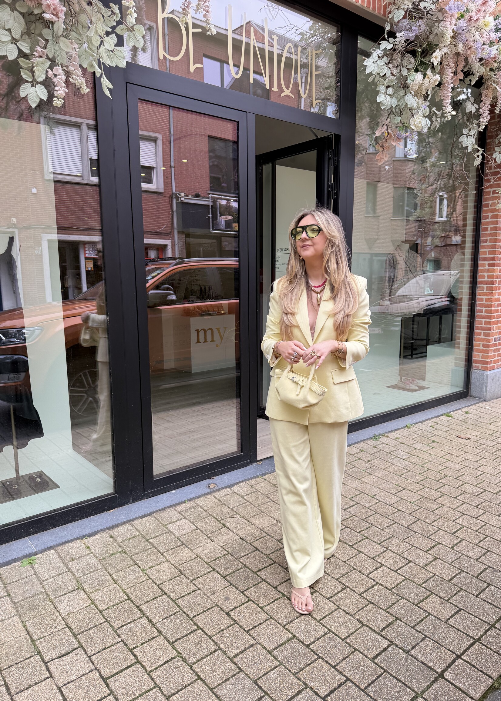 Suze trousers - Light yellow