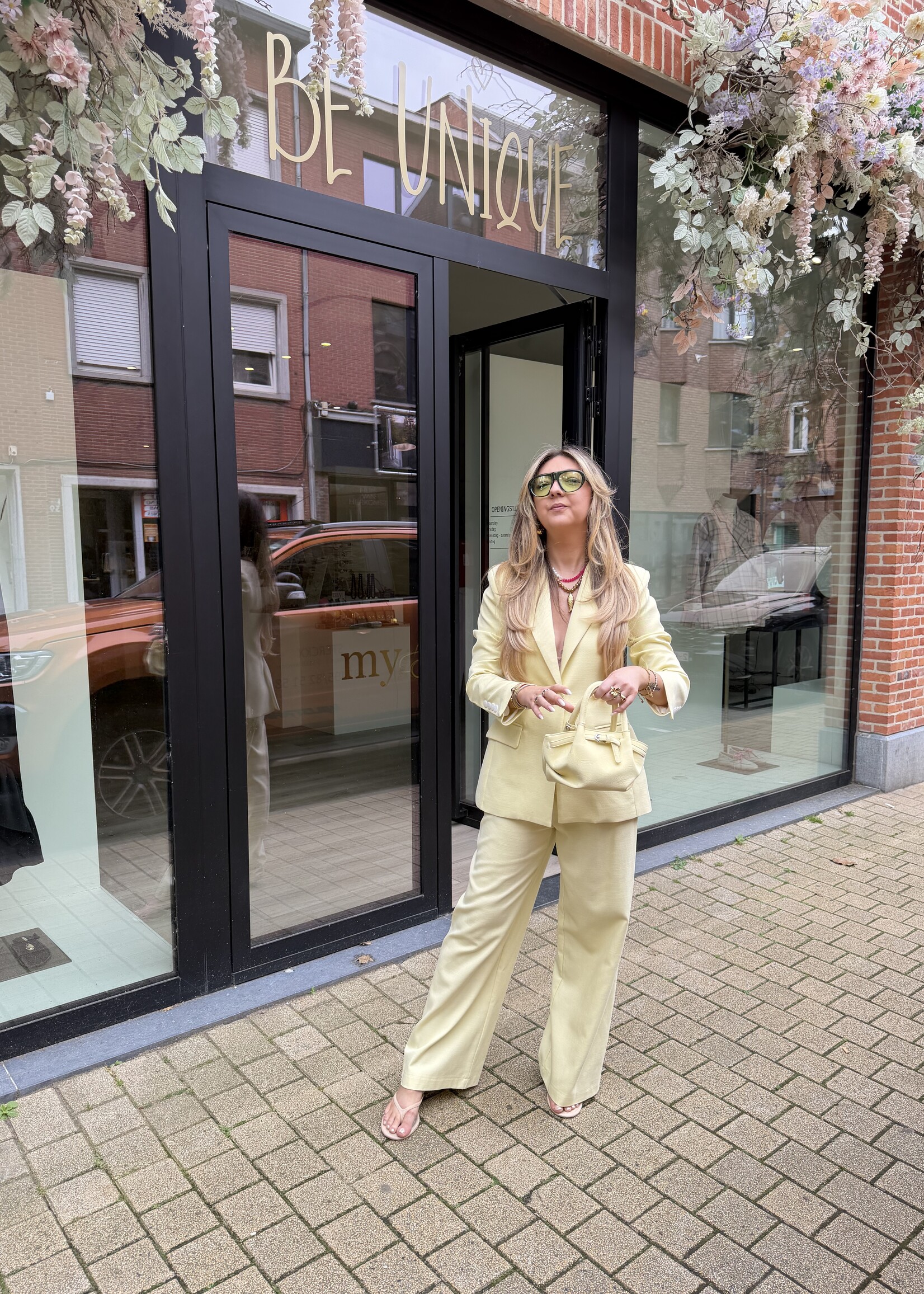 Suze trousers - Light yellow
