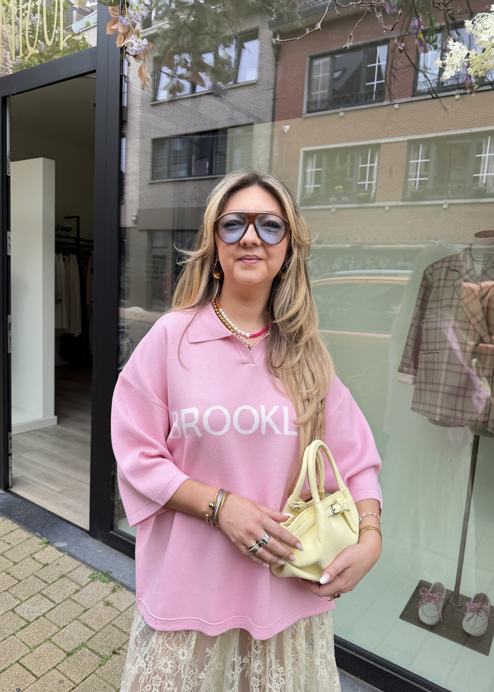 Brooklyn sweater - Pink TU