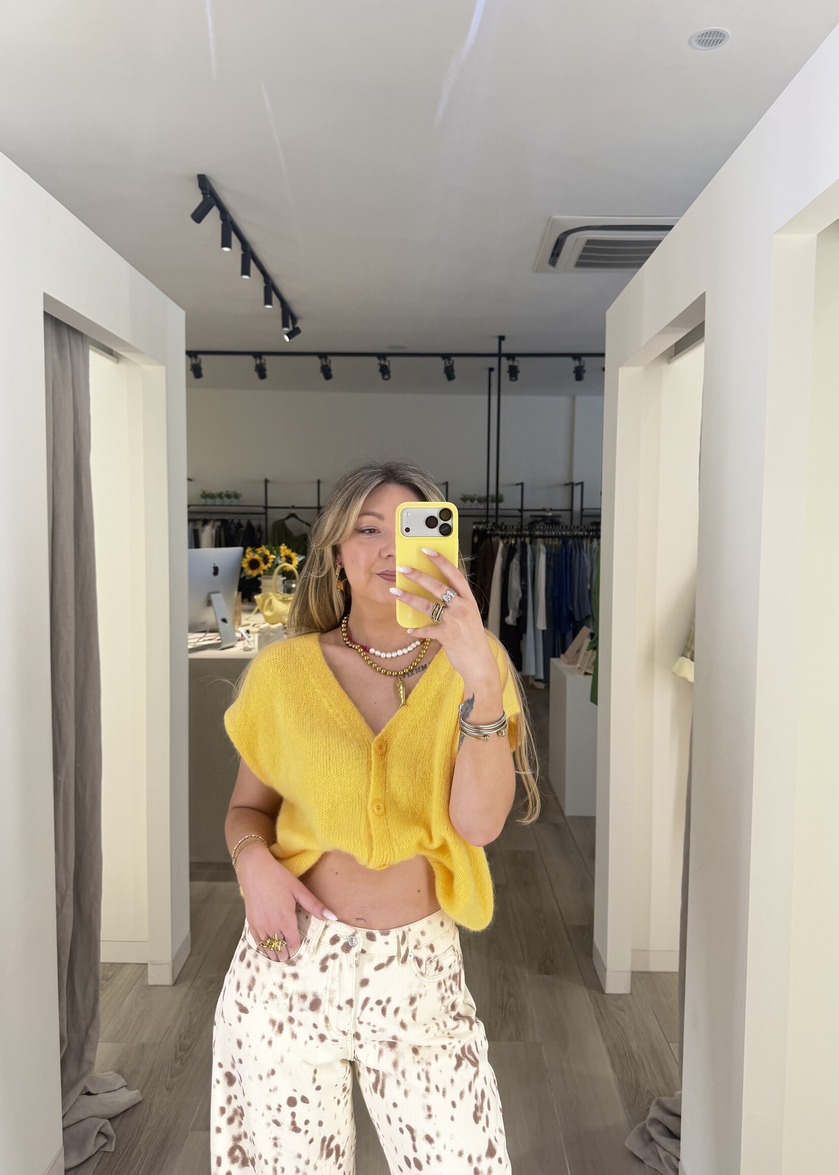 Feliz gilet - Yellow TU