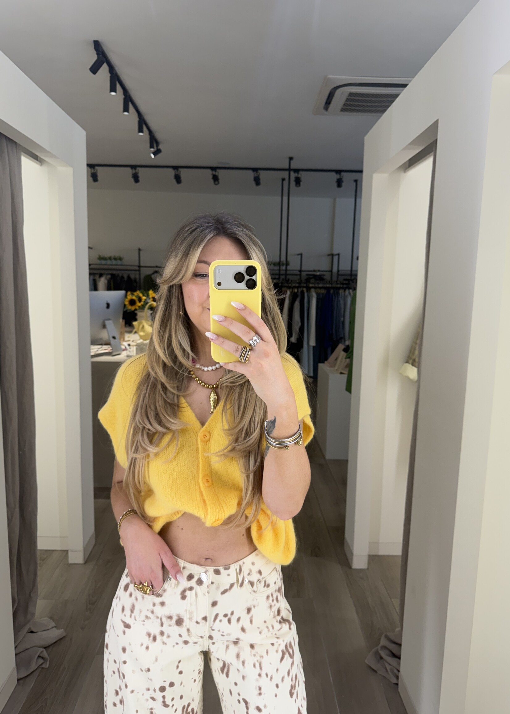 Feliz gilet - Yellow TU