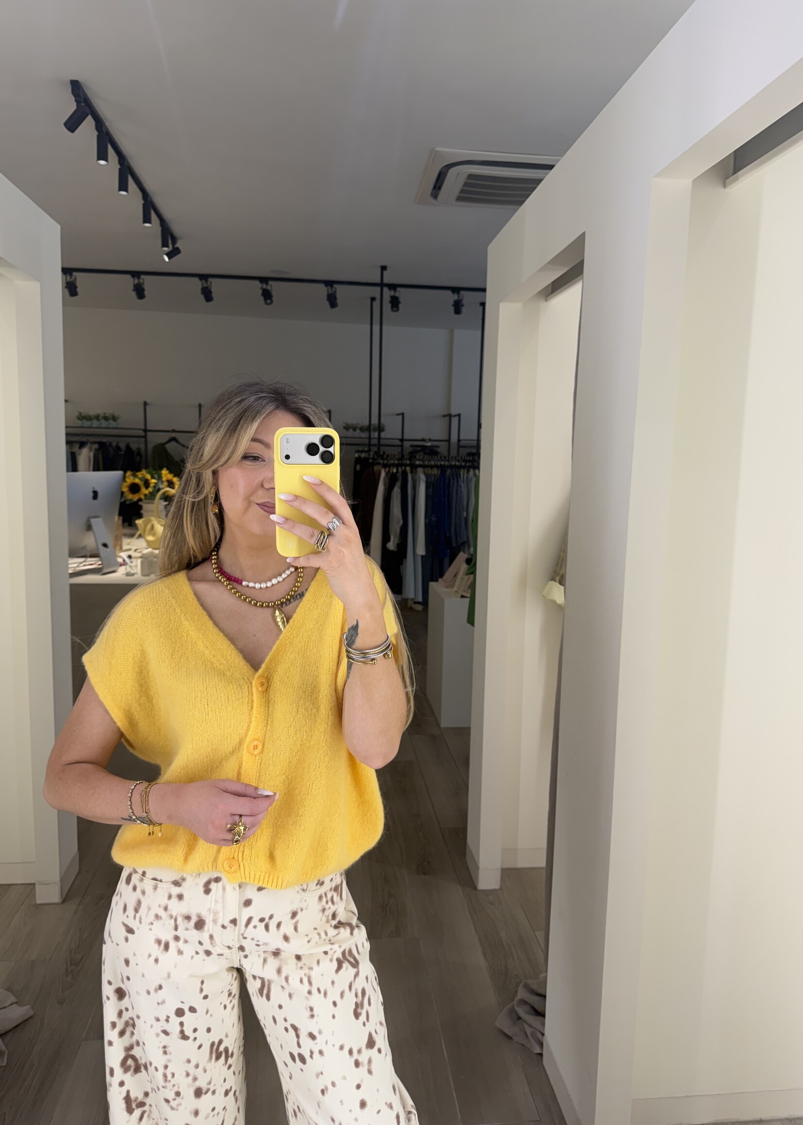 Feliz gilet - Yellow TU