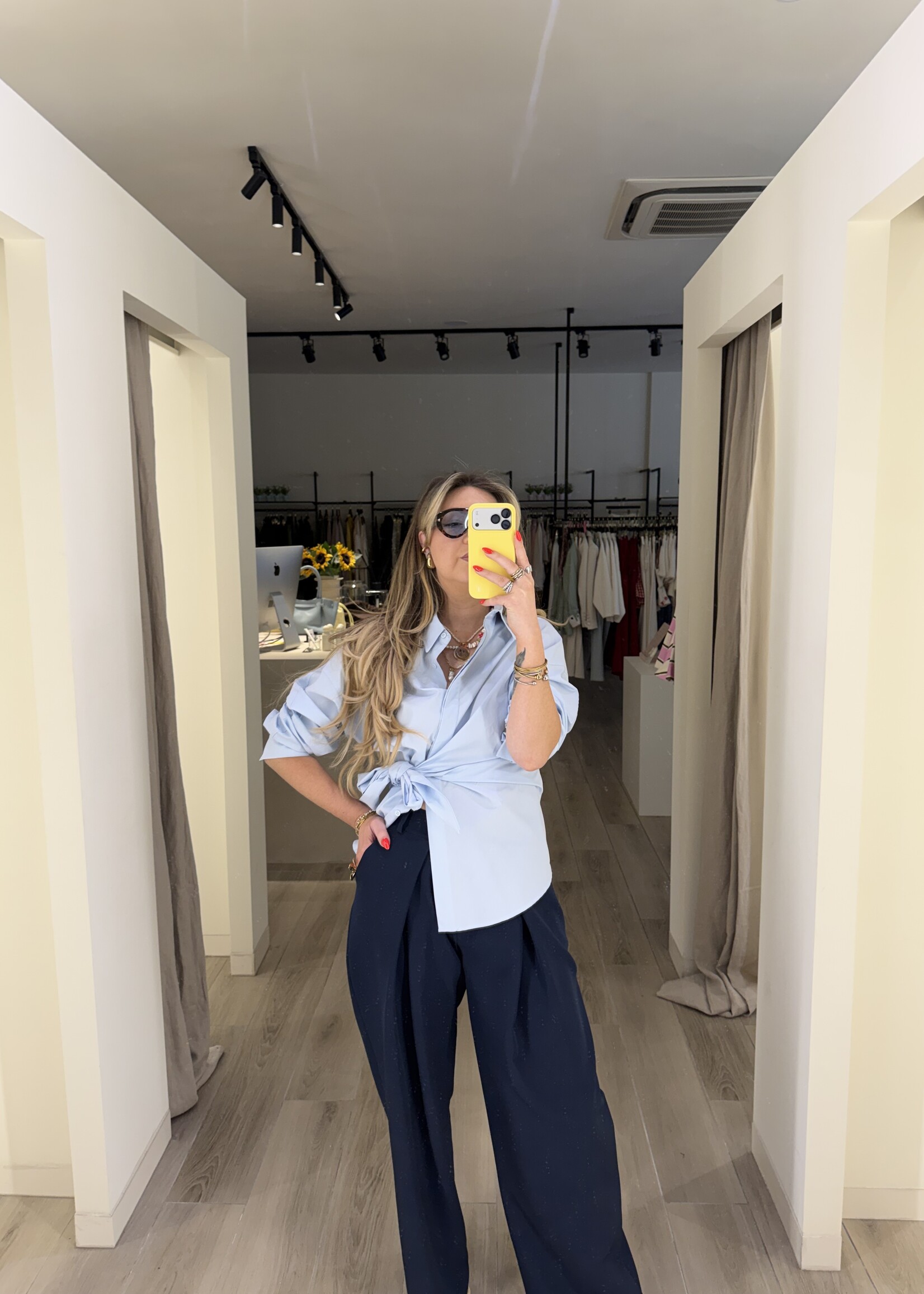 Mellisa trousers - Dark blue
