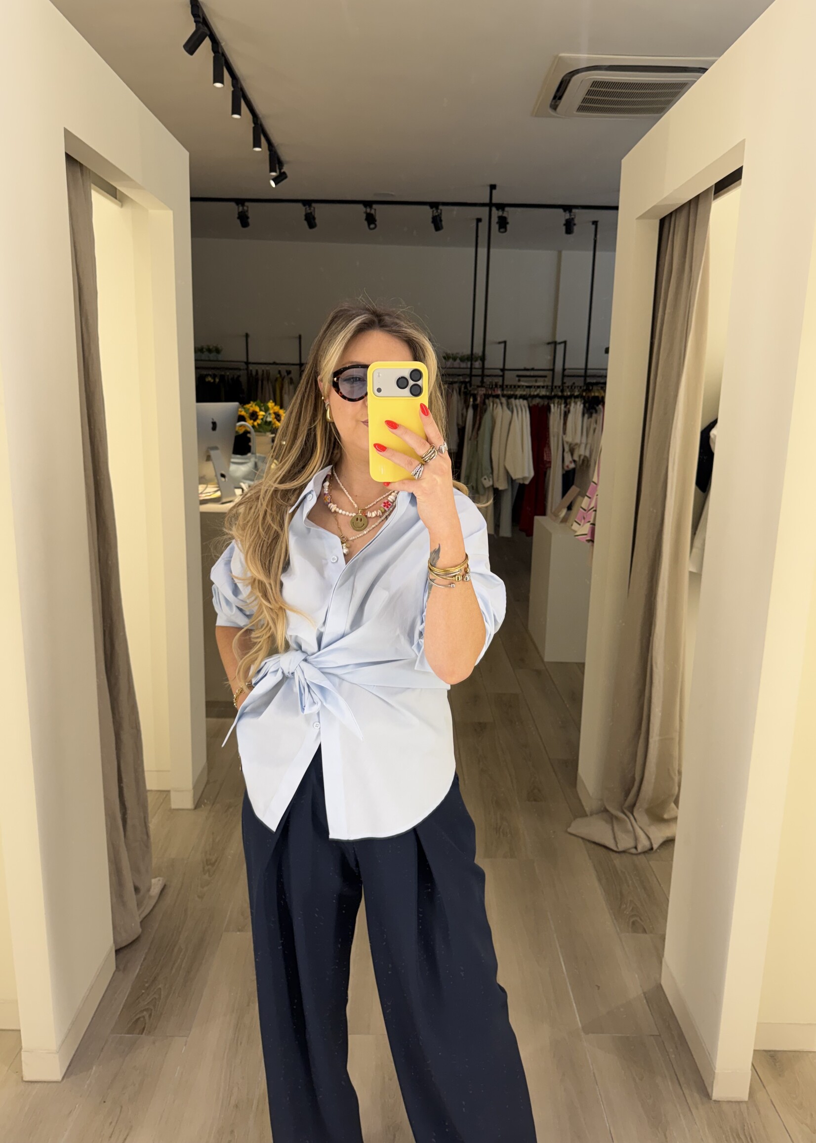 Alida shirt - Light blue