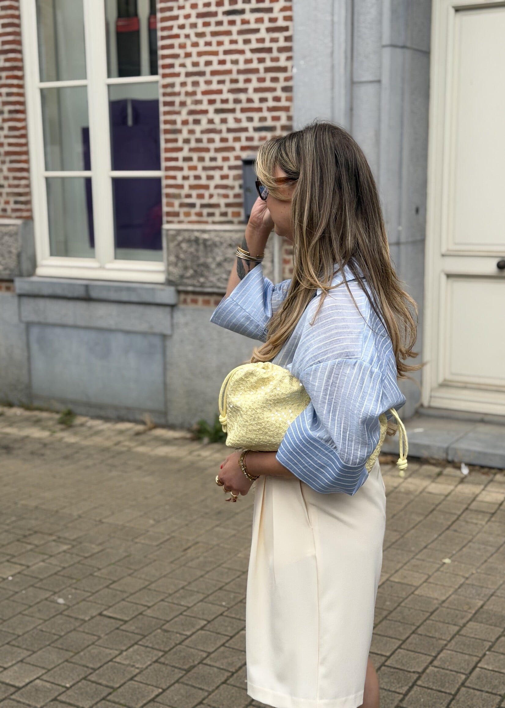 Siana blouse - Light blue