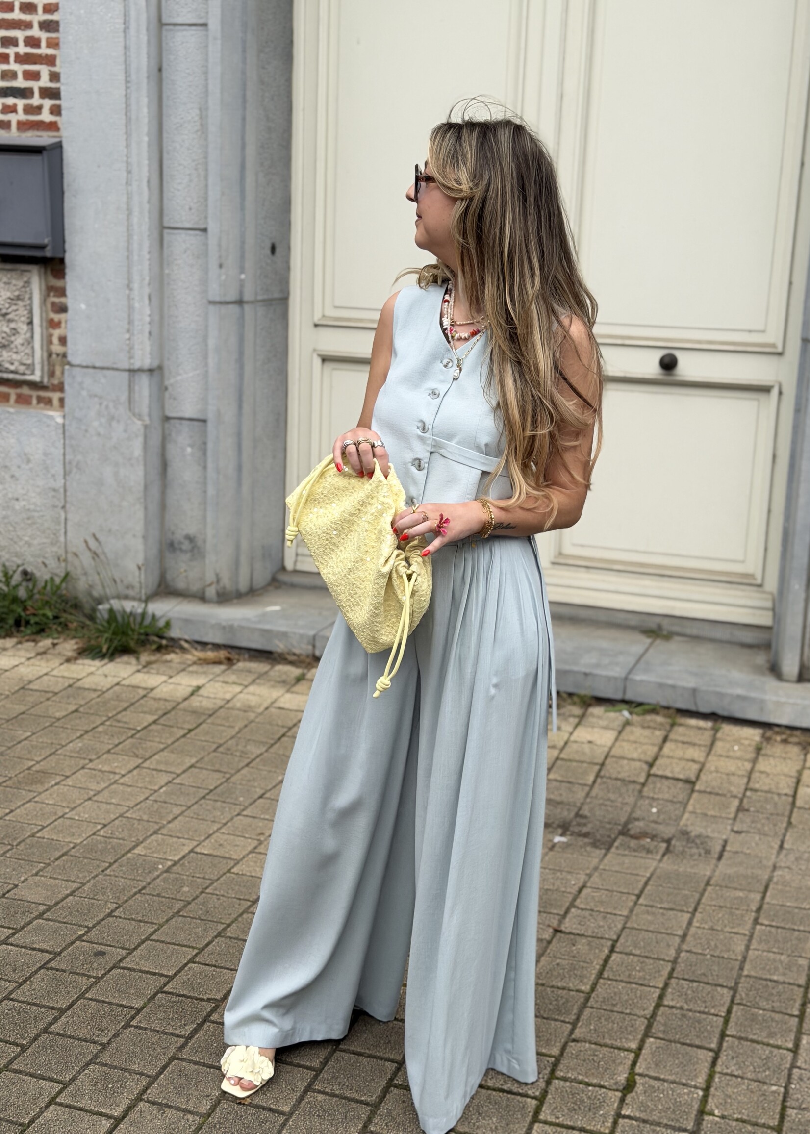 Azara trousers - Light blue