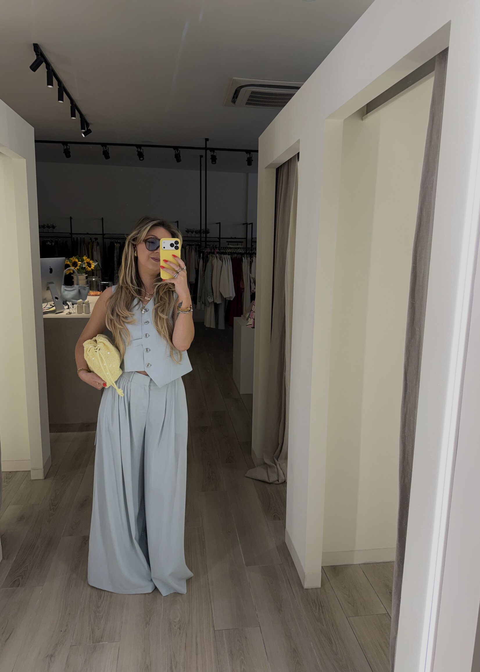 Azara trousers - Light blue