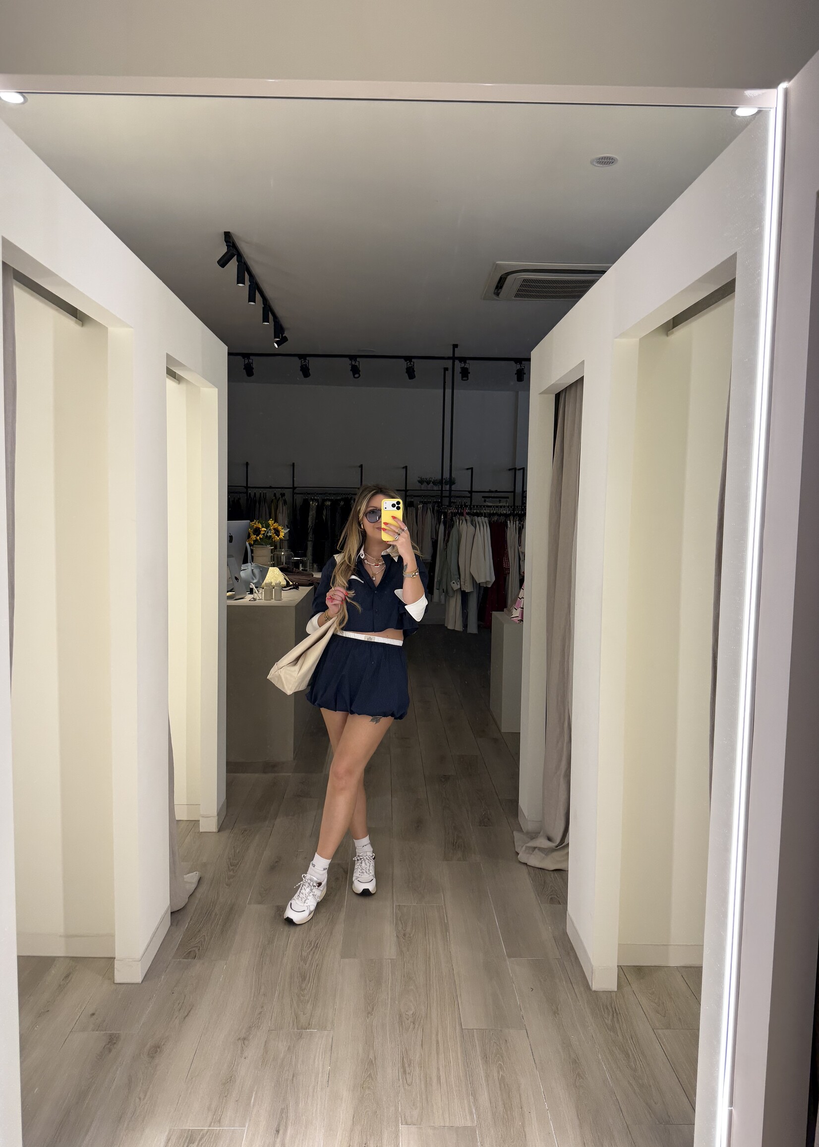 Steph Skirt - Navy