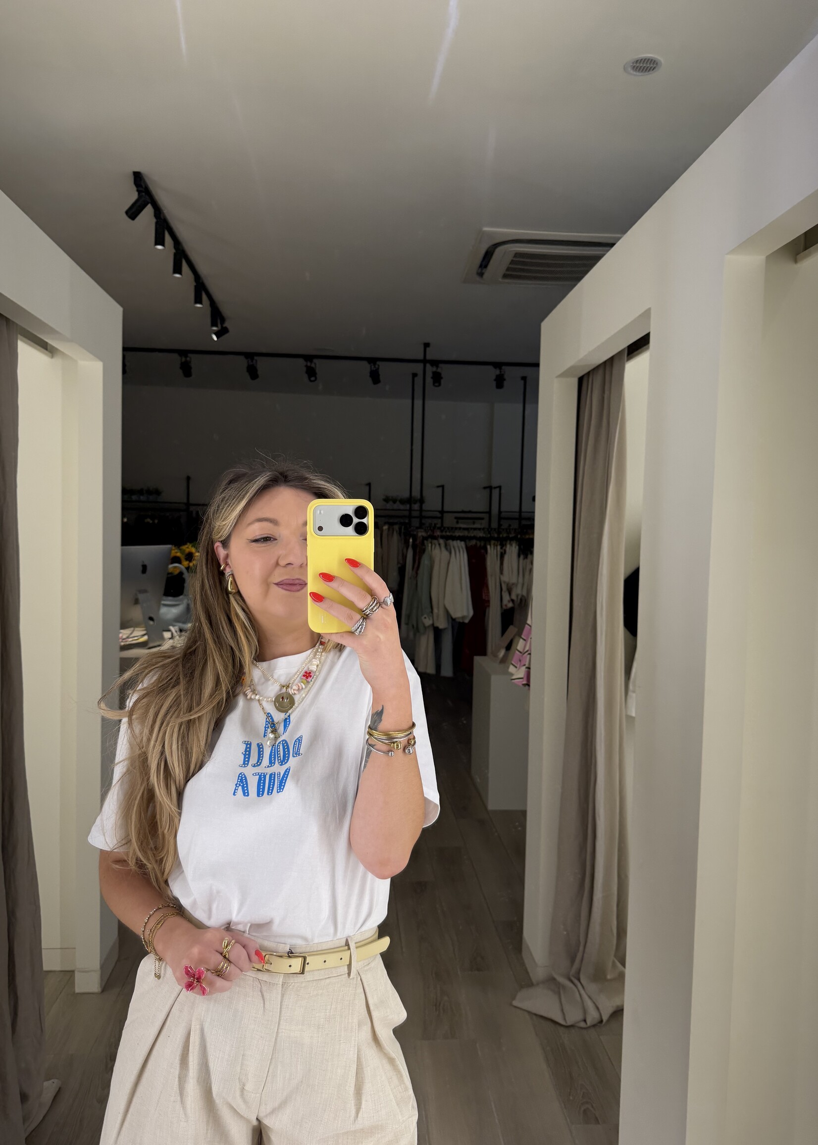 La dolce vita tee - Multi color TU