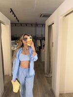 Oly Top - Light blue