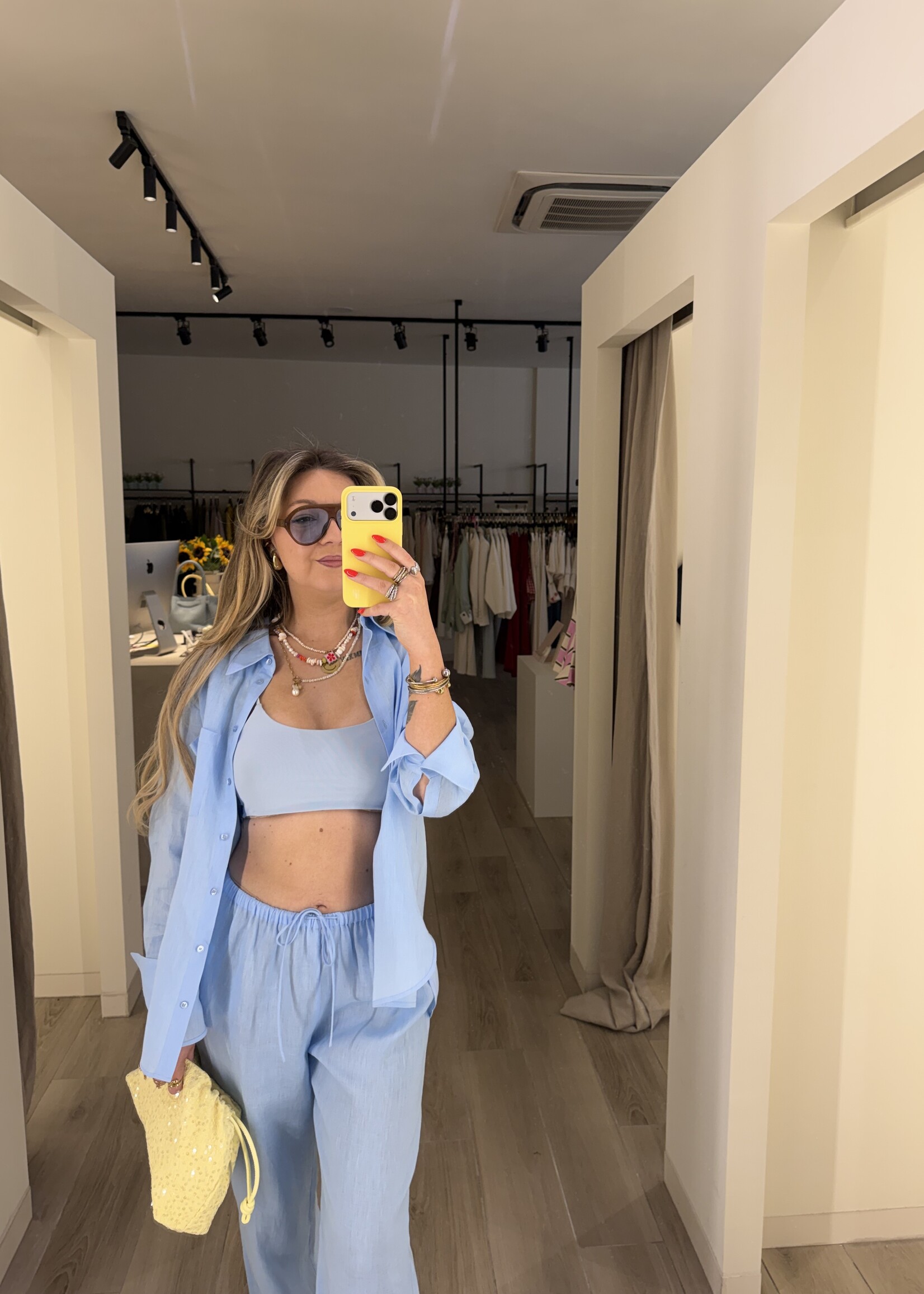 Oly Top - Light blue