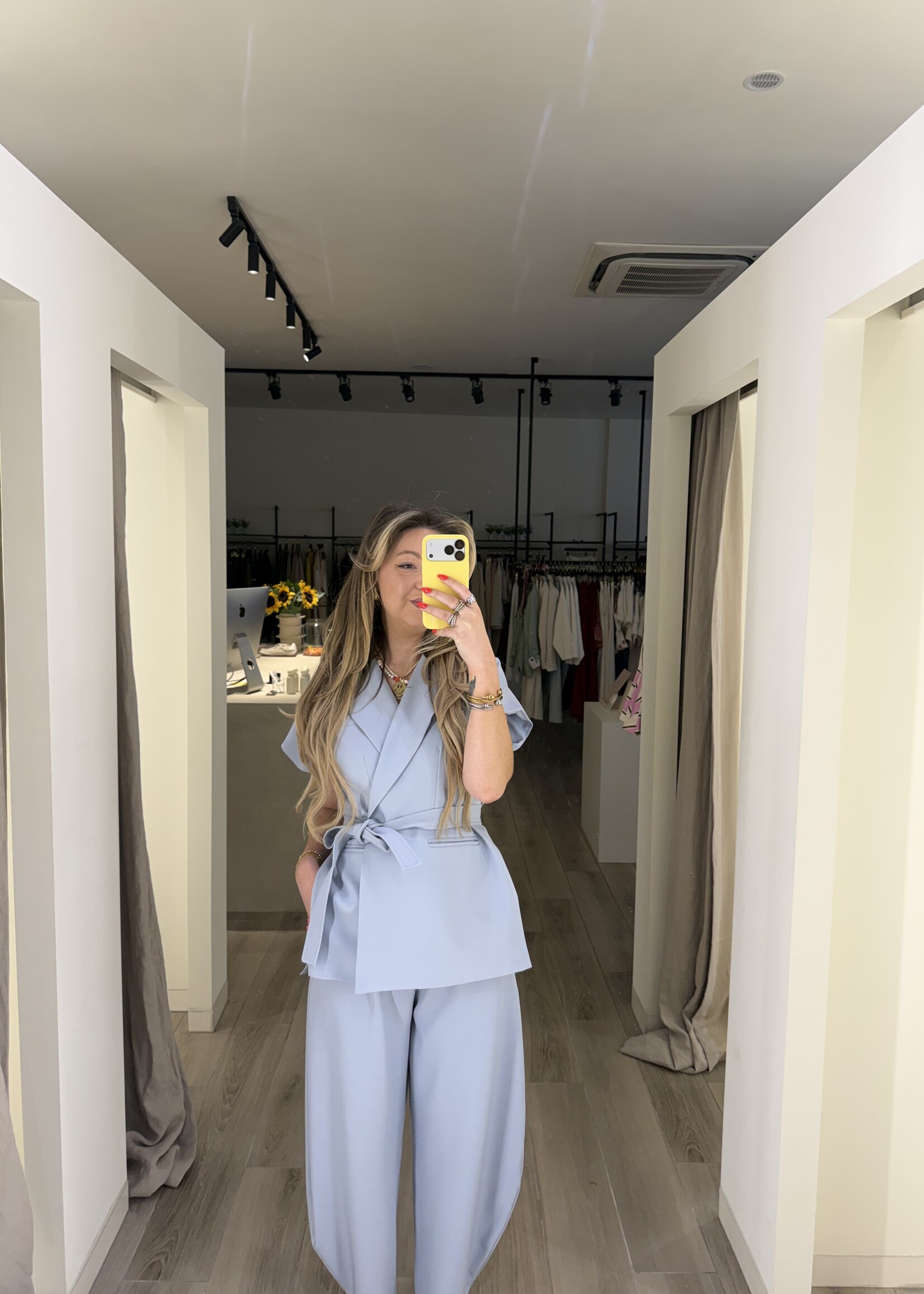 Mirte Trousers - Light Blue