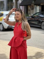 Yulia top - Red