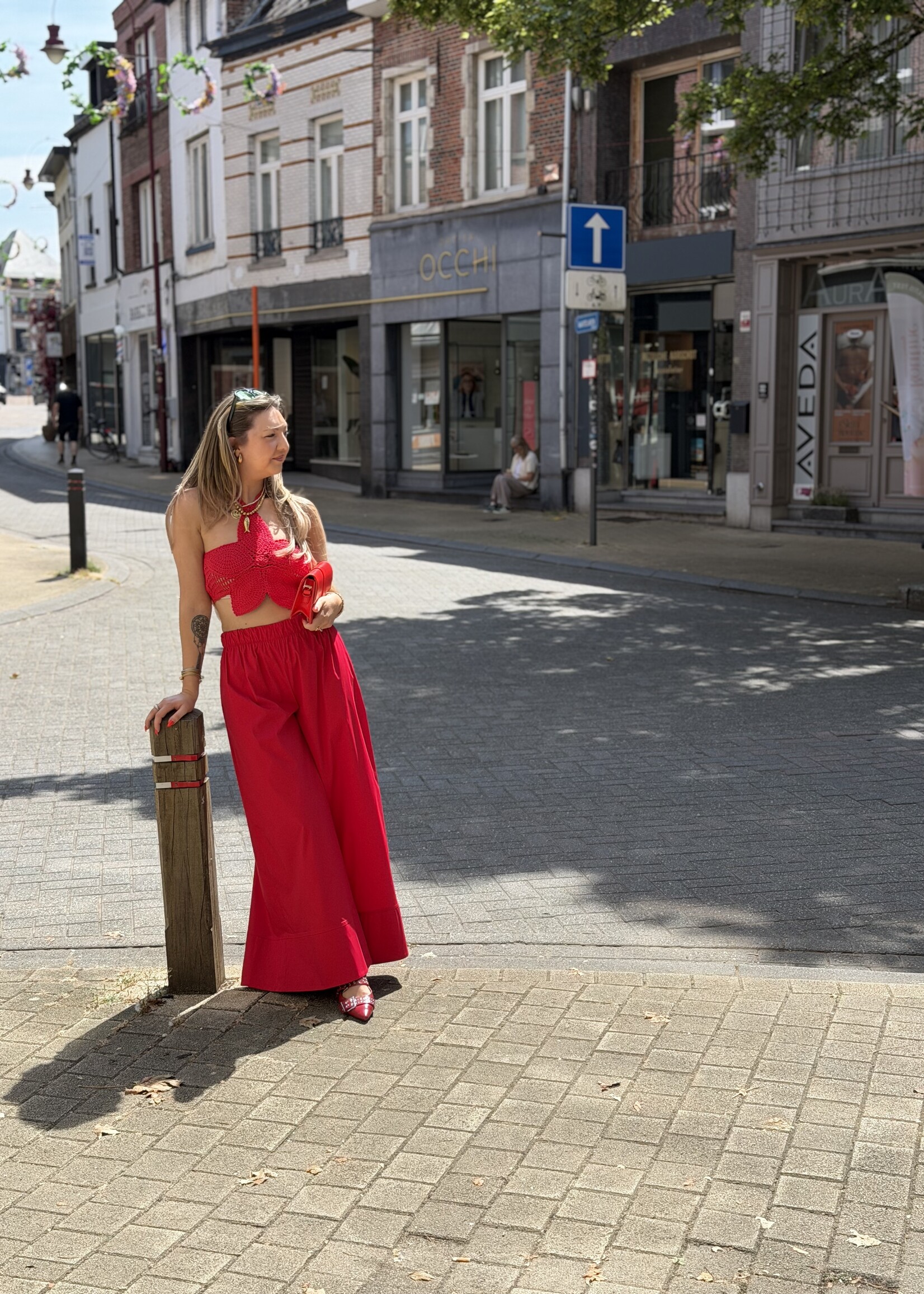 Fara top - Red