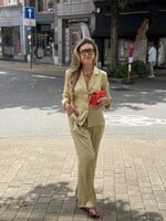 Wendy flowy trousers - Lime green