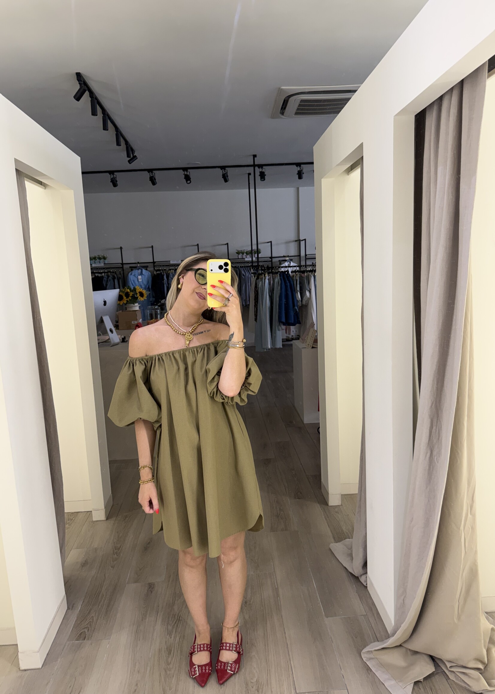 Anna dress - Khaki