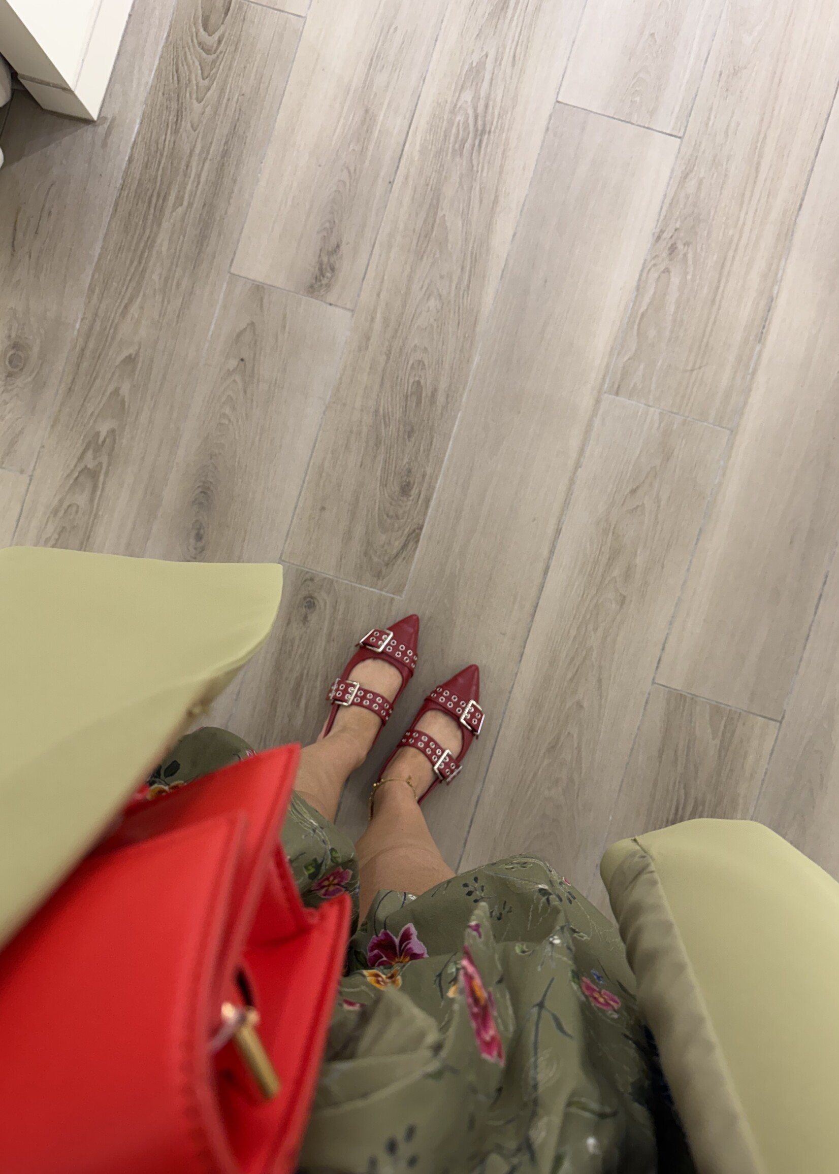 Sofia slingback - Red