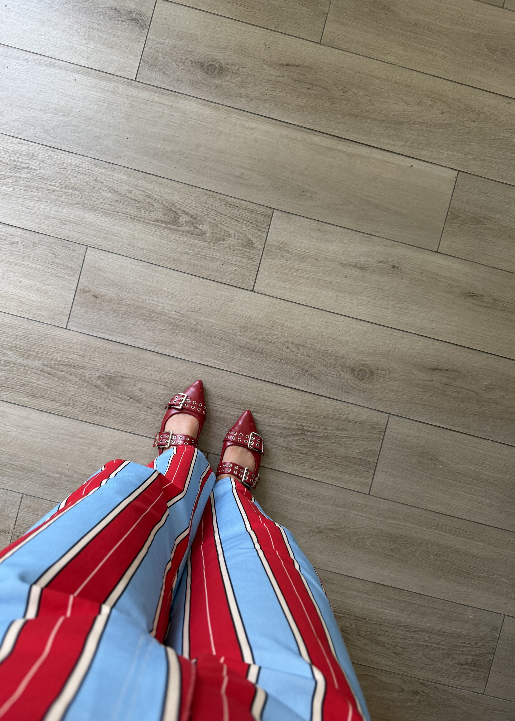 Sofia slingback - Red