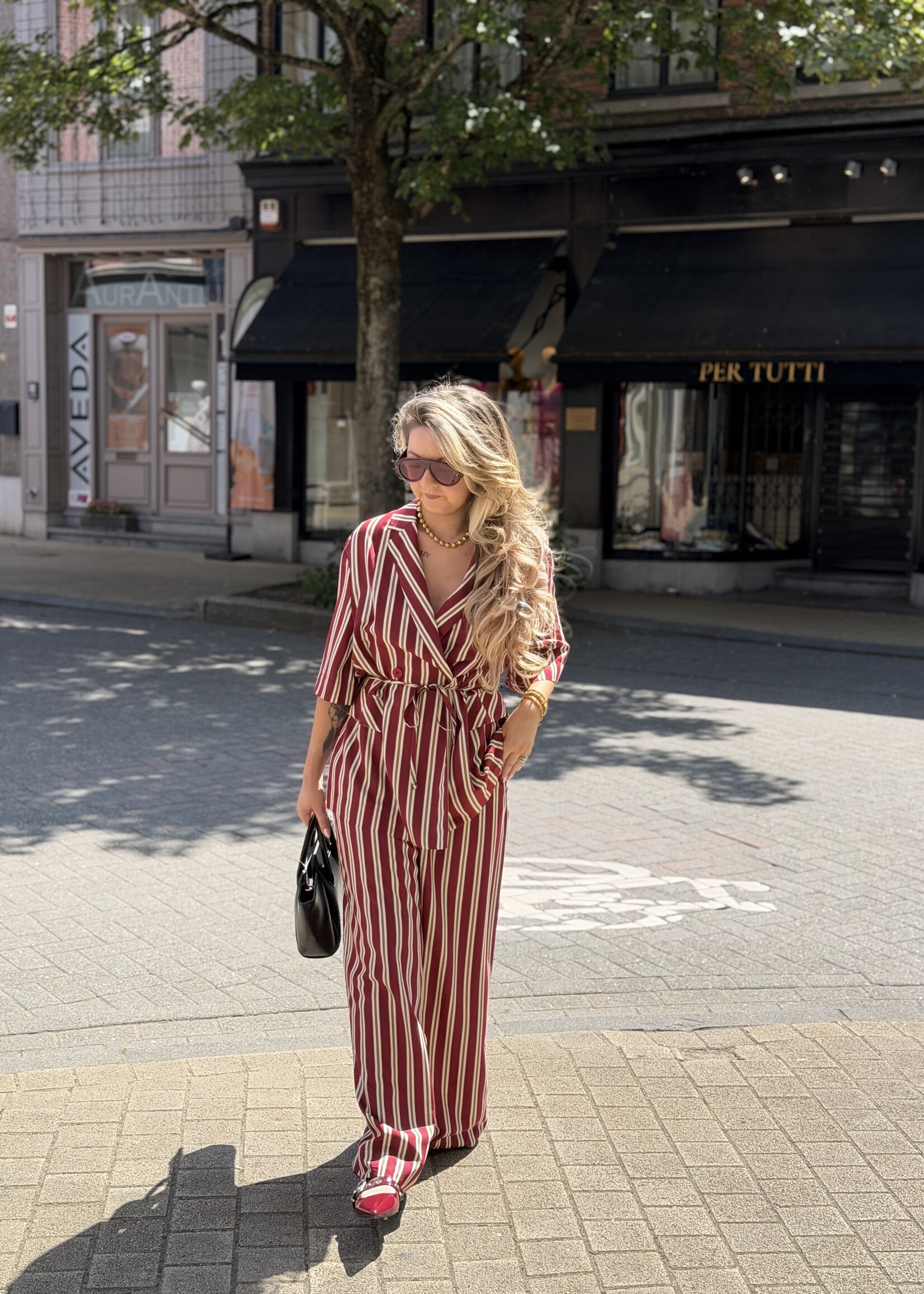 Inna stripe pants - multicolor