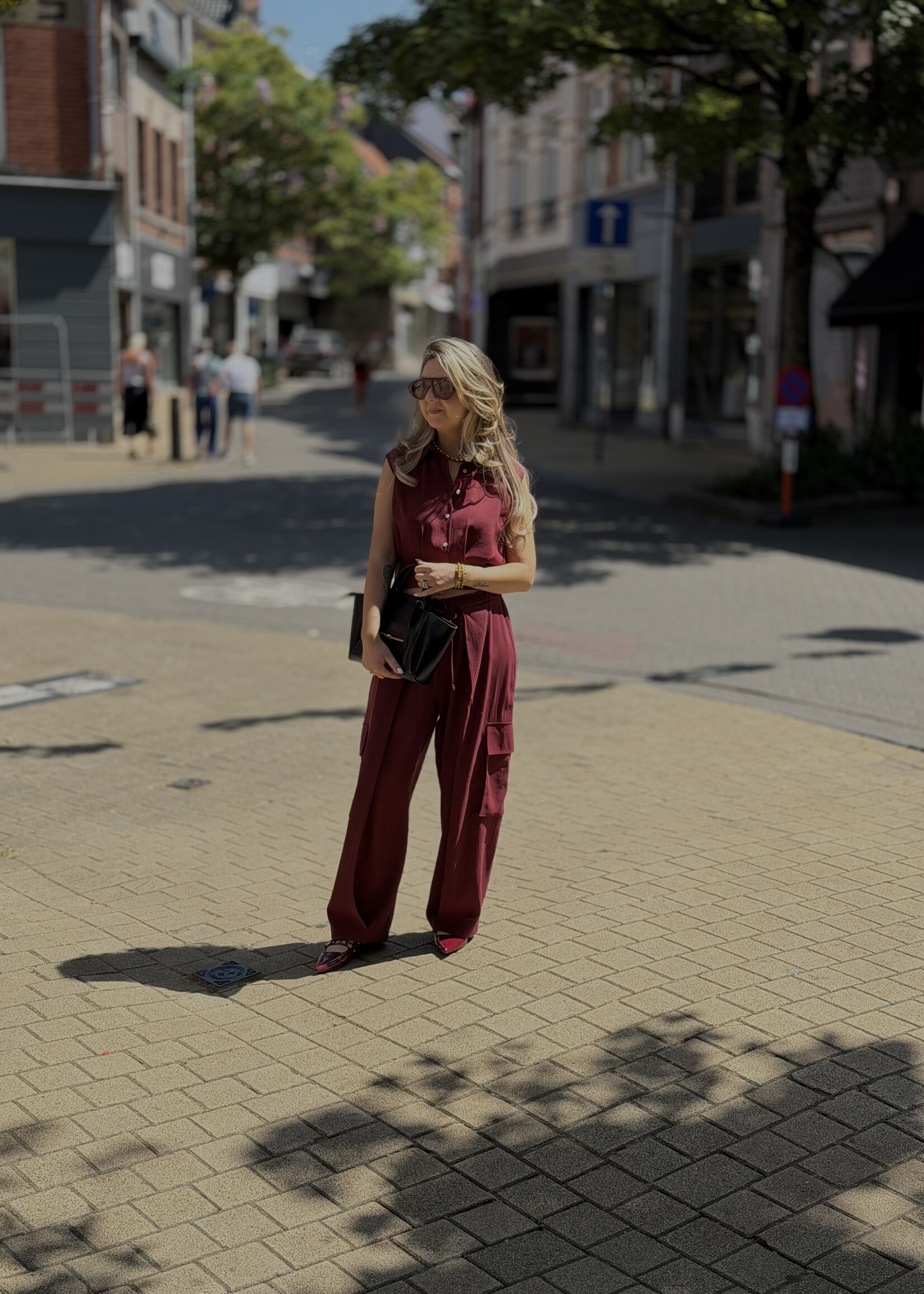 Andrea trousers - Bordeaux
