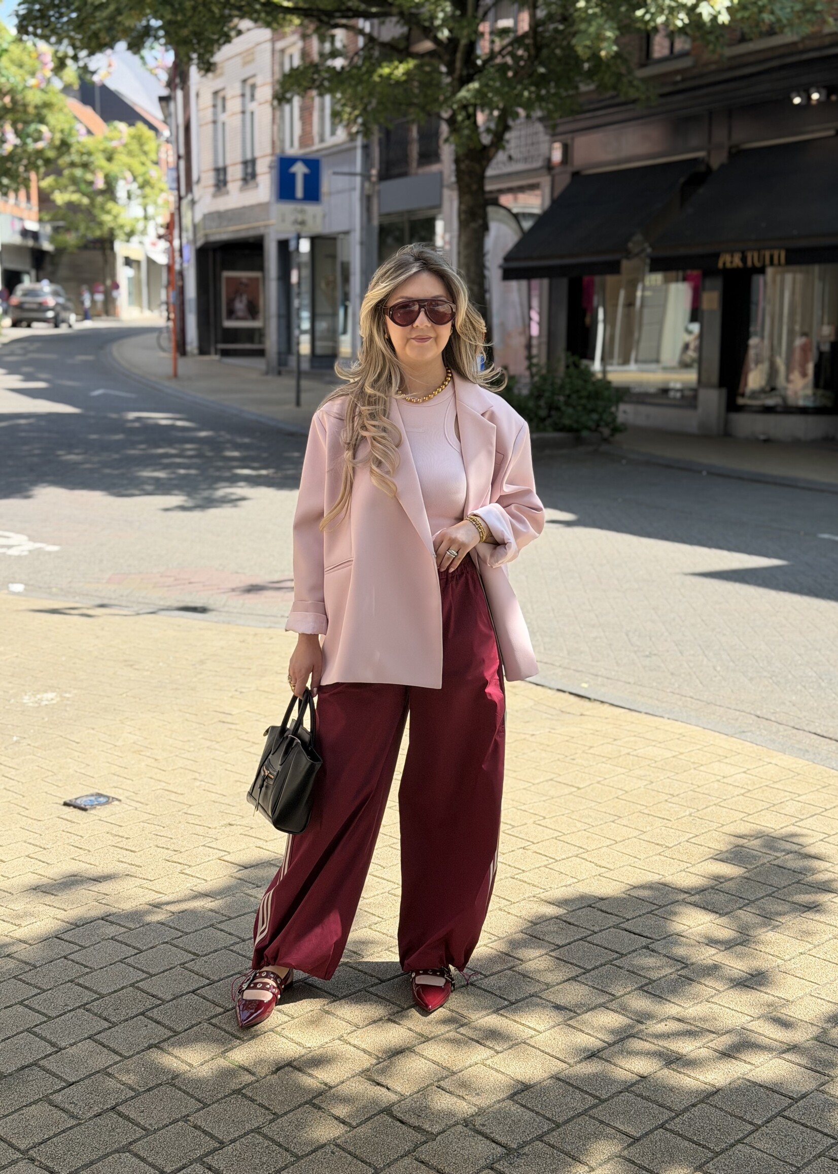 Anaira trousers - Bordeaux