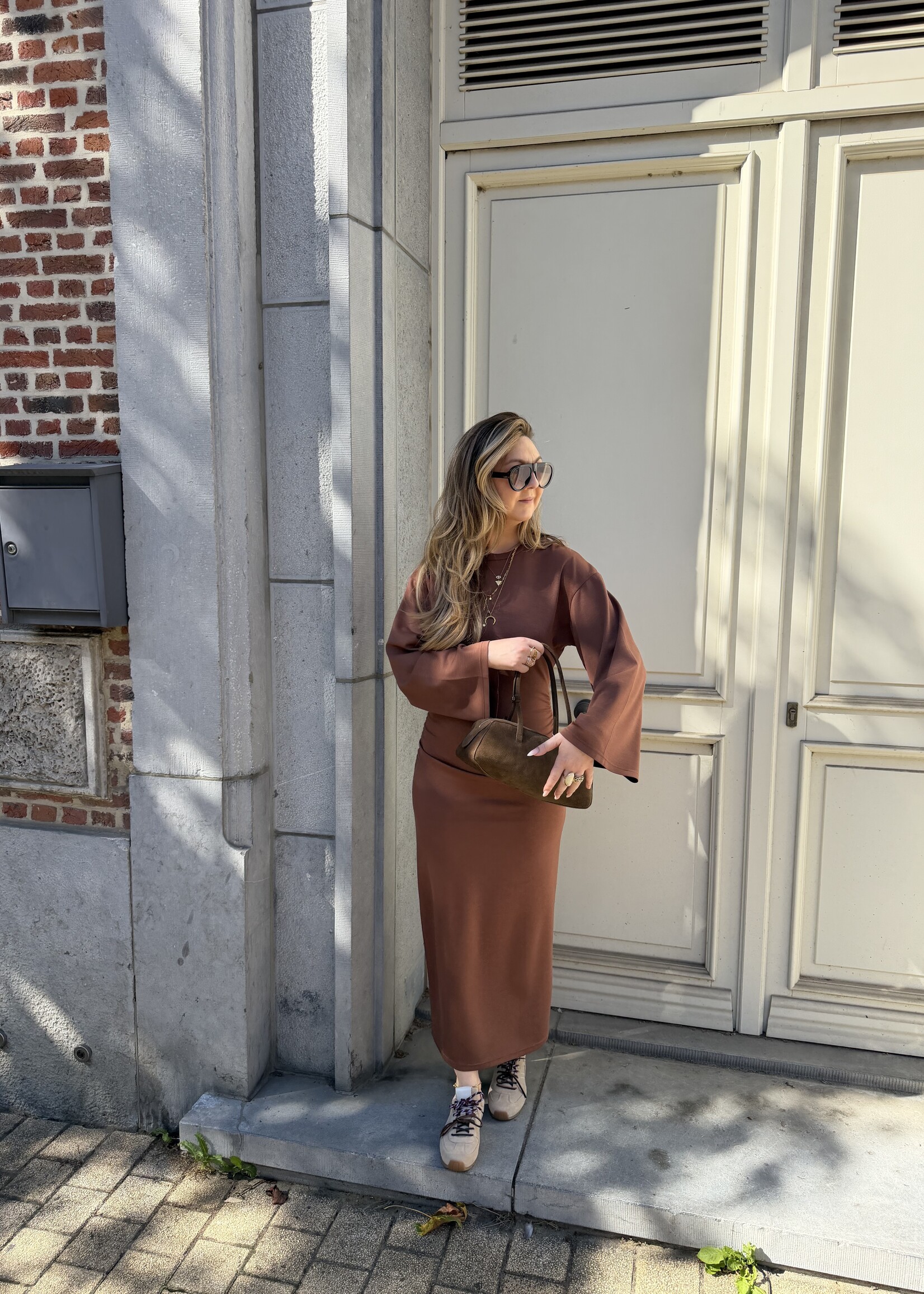 Charlotta dress - Camel