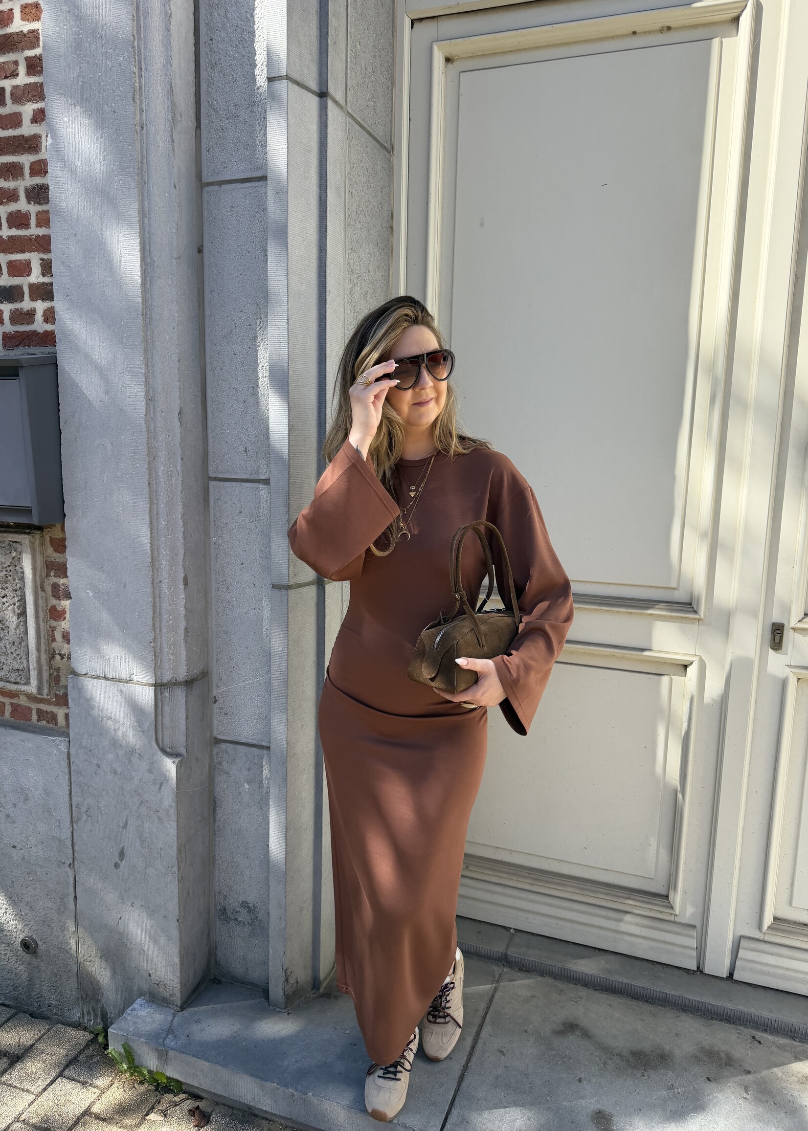 Charlotta dress - Camel