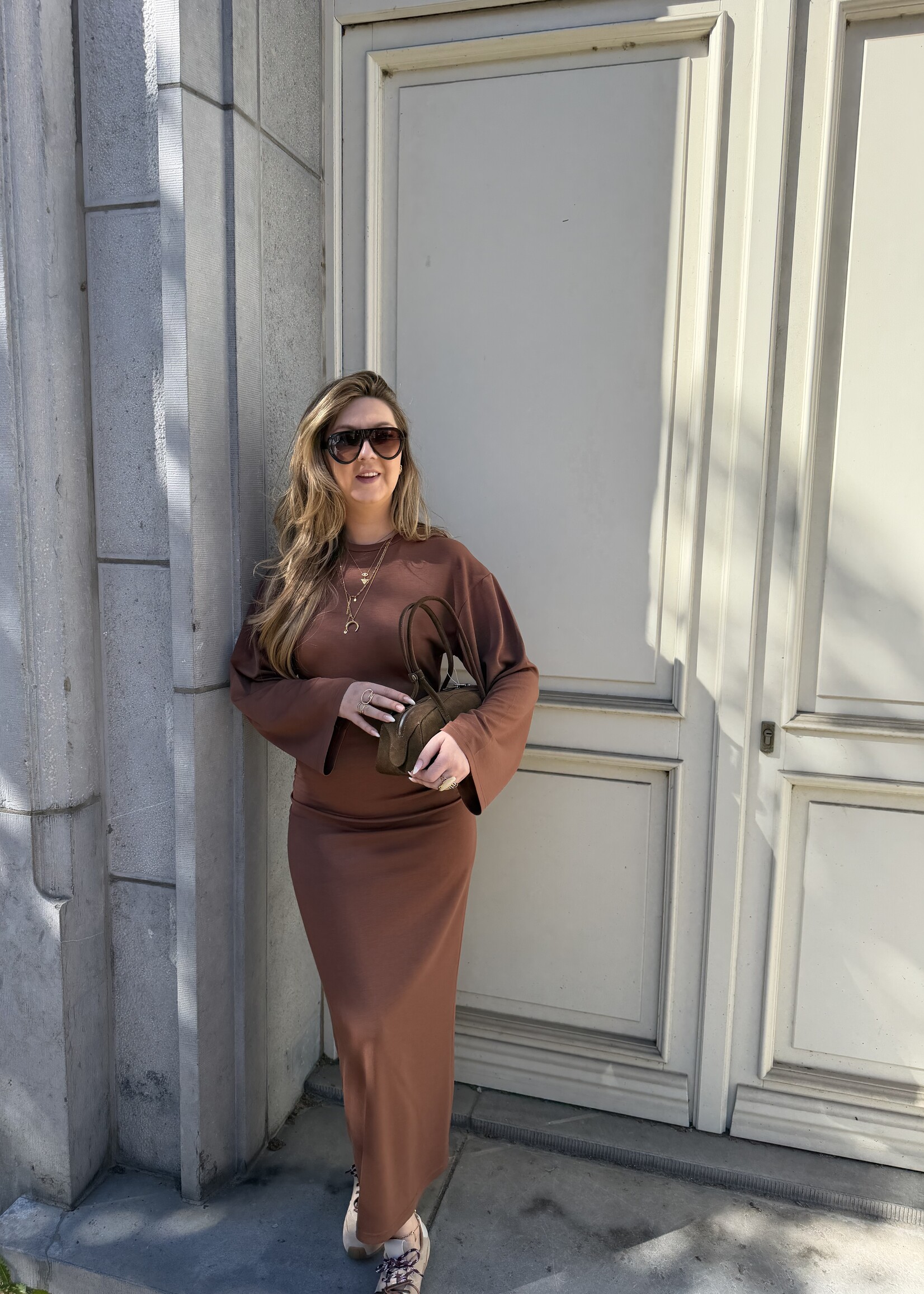 Charlotta dress - Camel