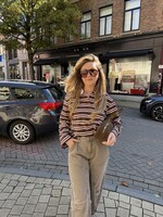 Emilia Polo | Striped Espresso