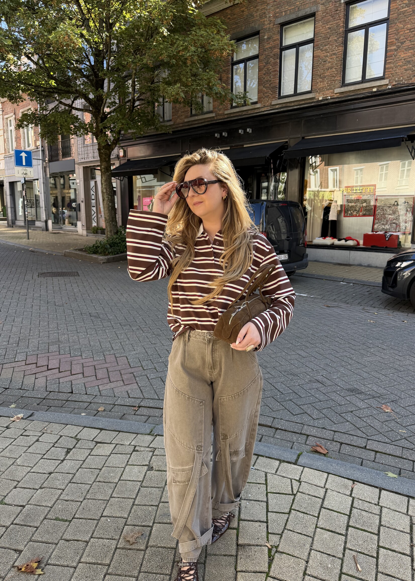 Emilia Polo | Striped Espresso