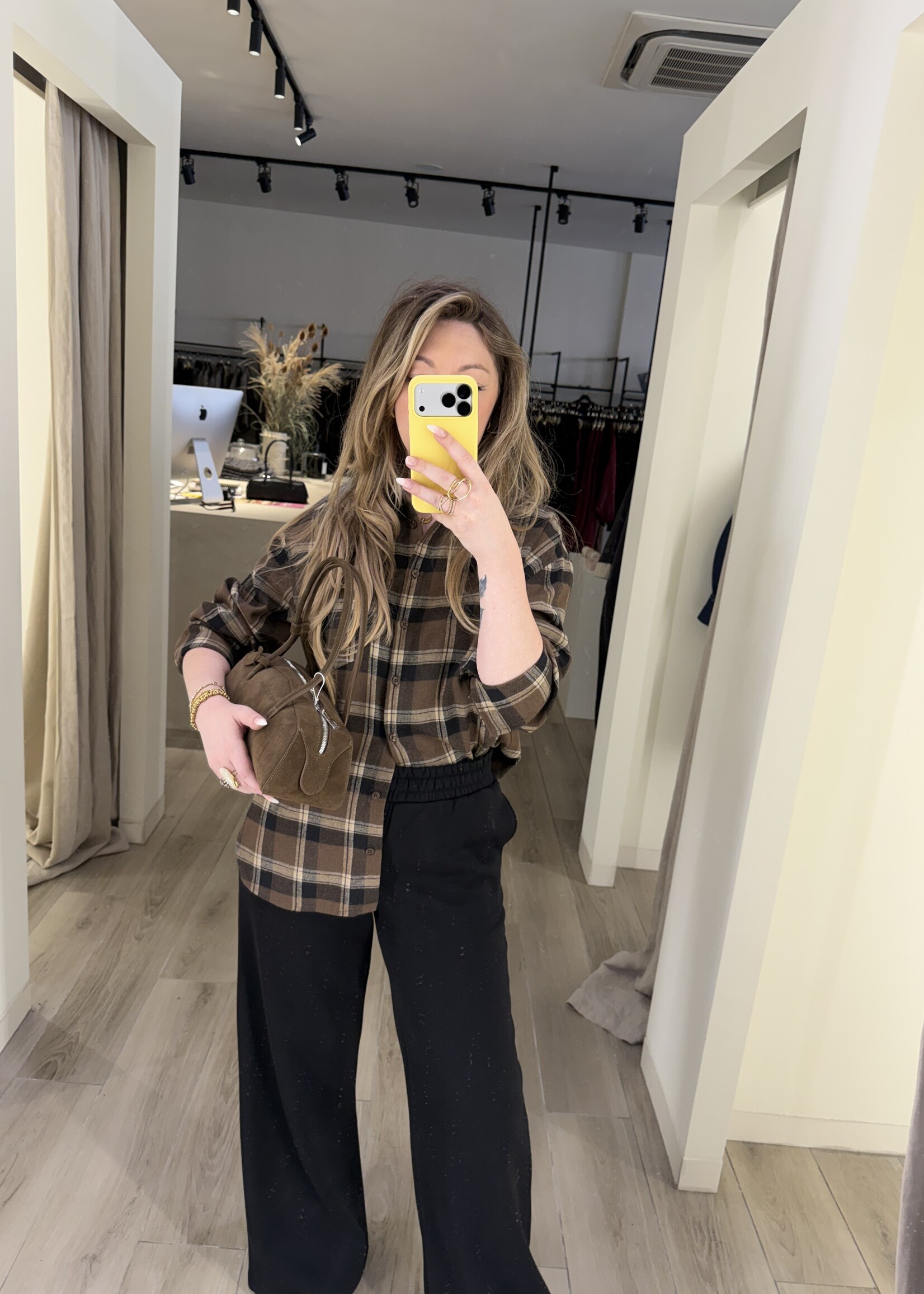 Anne Shirt | Espresso