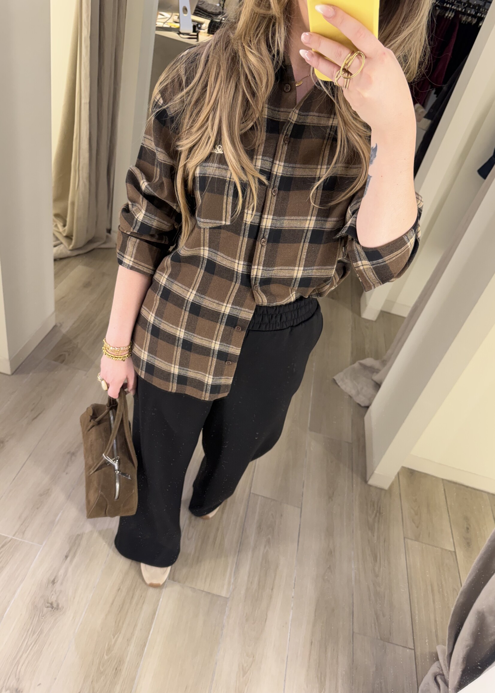Anne Shirt | Espresso