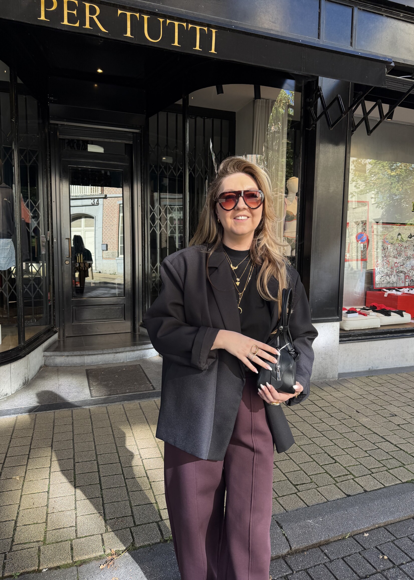 Yasmin blazer - Black TU